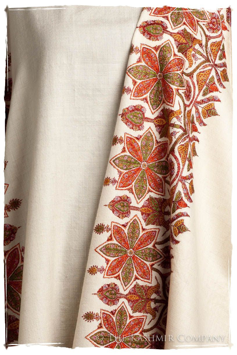 The Jardin Pique-Nique - Grand Pashmina Shawl