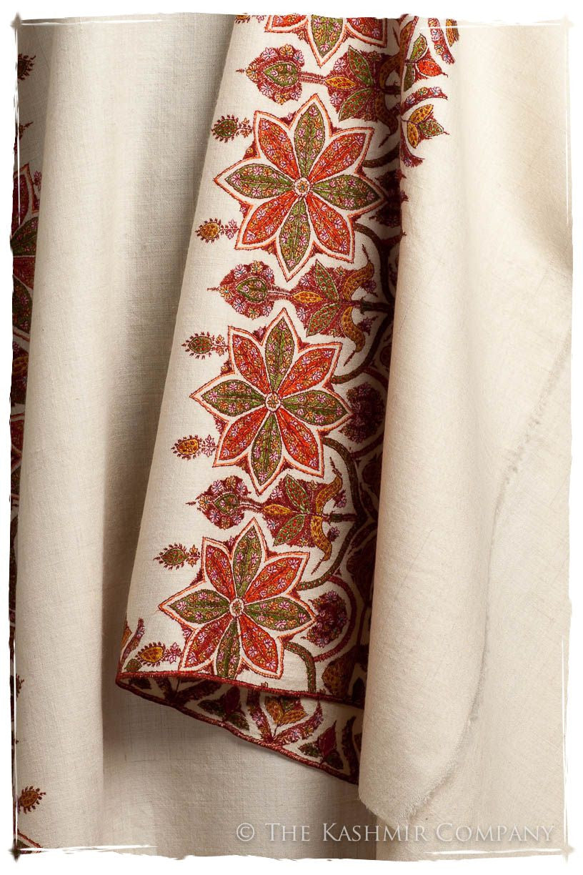 The Jardin Pique-Nique - Grand Pashmina Shawl