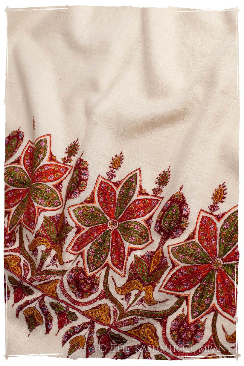 The Jardin Pique-Nique - Grand Pashmina Shawl
