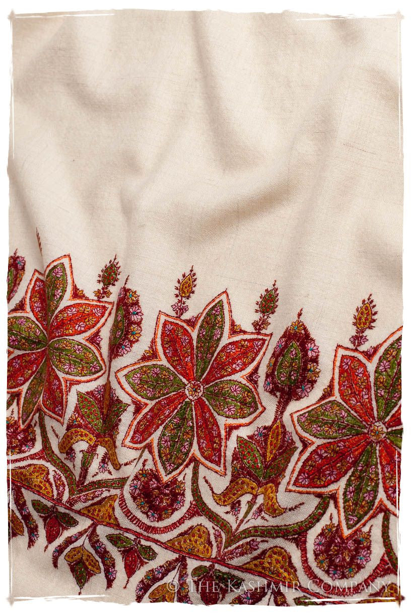 The Jardin Pique-Nique - Grand Pashmina Shawl