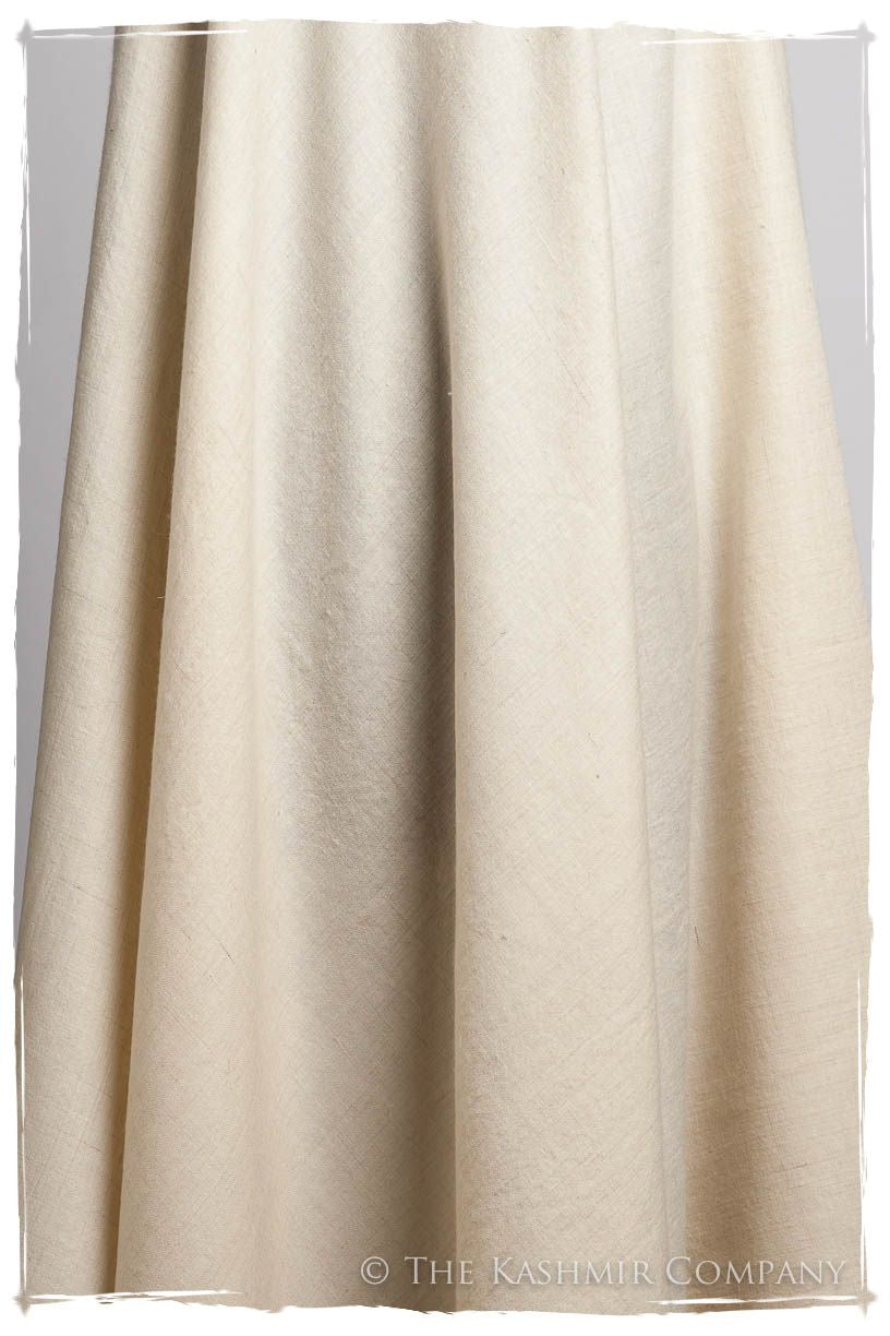 Turtledove Ivory - Le Luxe Simple - Grand Handloom Pashmina Shawl