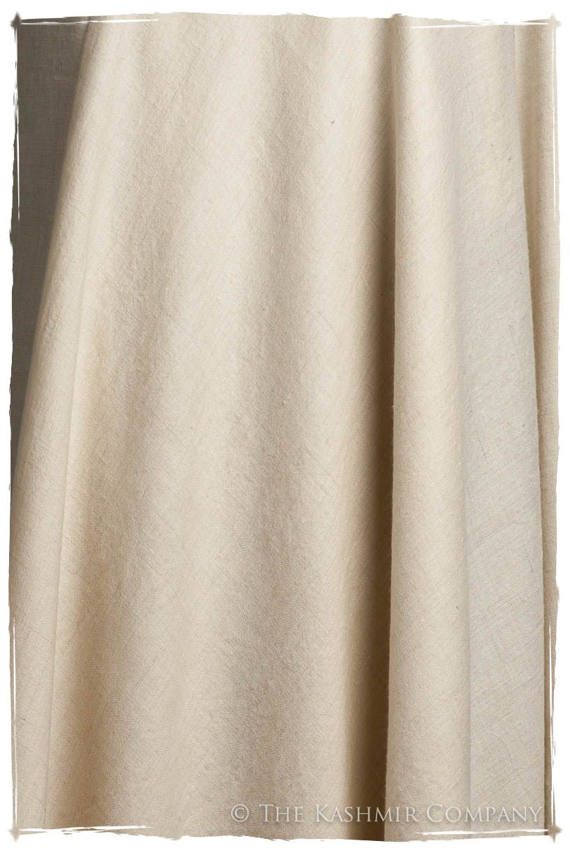 Turtledove Ivory - Le Luxe Simple - Grand Handloom Pashmina Shawl