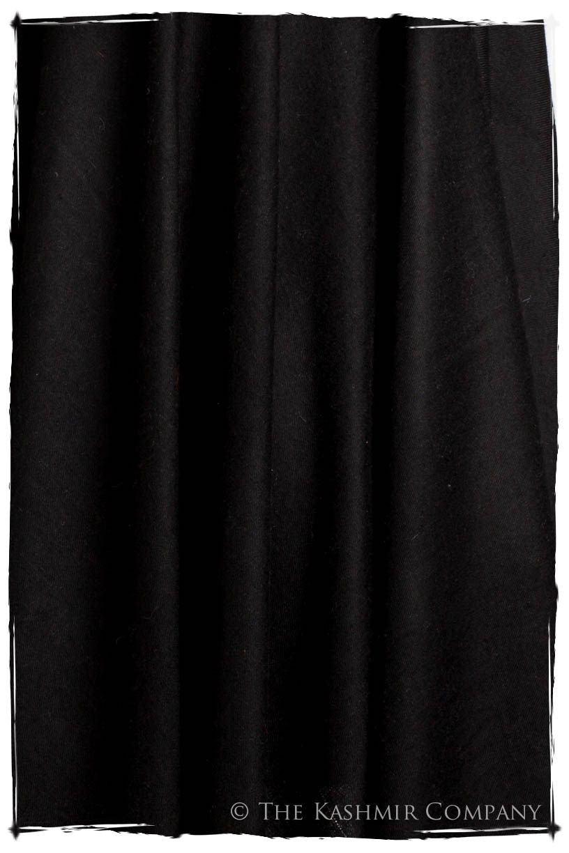 Caviar Ebony - Le Luxe Simple - Grand Handloom Pashmina Shawl