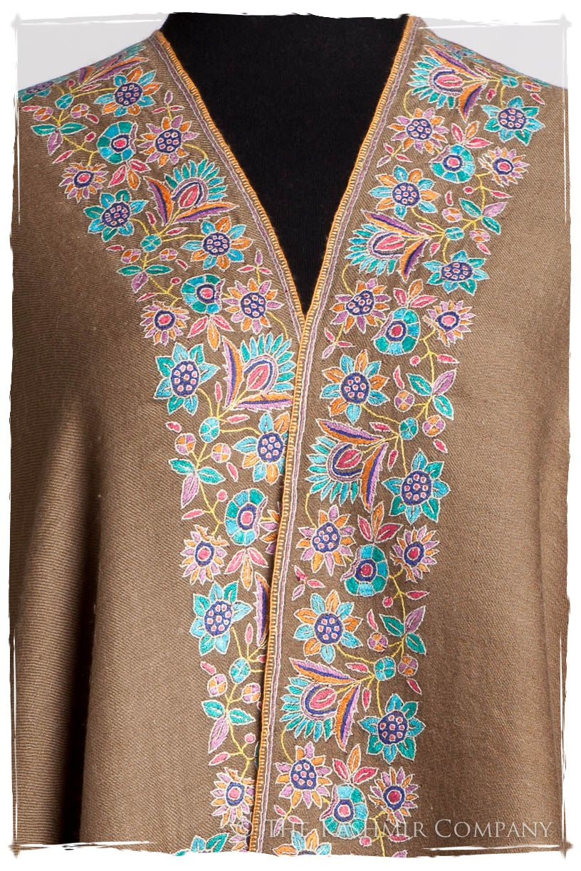 Les Domaines de la Provence - Reversible Dorukha Grand Pashmina Shawl