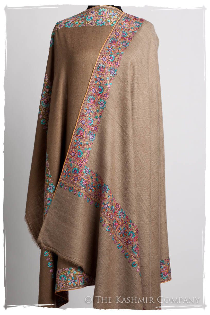 Les Domaines de la Provence - Reversible Dorukha Grand Pashmina Shawl