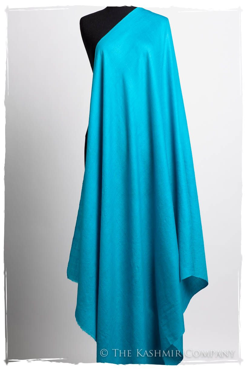 Hawaiian Ocean - Le Luxe Simple - Grand Handloom Pashmina Shawl