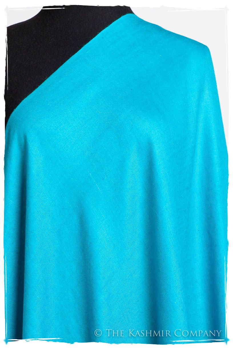 Hawaiian Ocean - Le Luxe Simple - Grand Handloom Pashmina Shawl