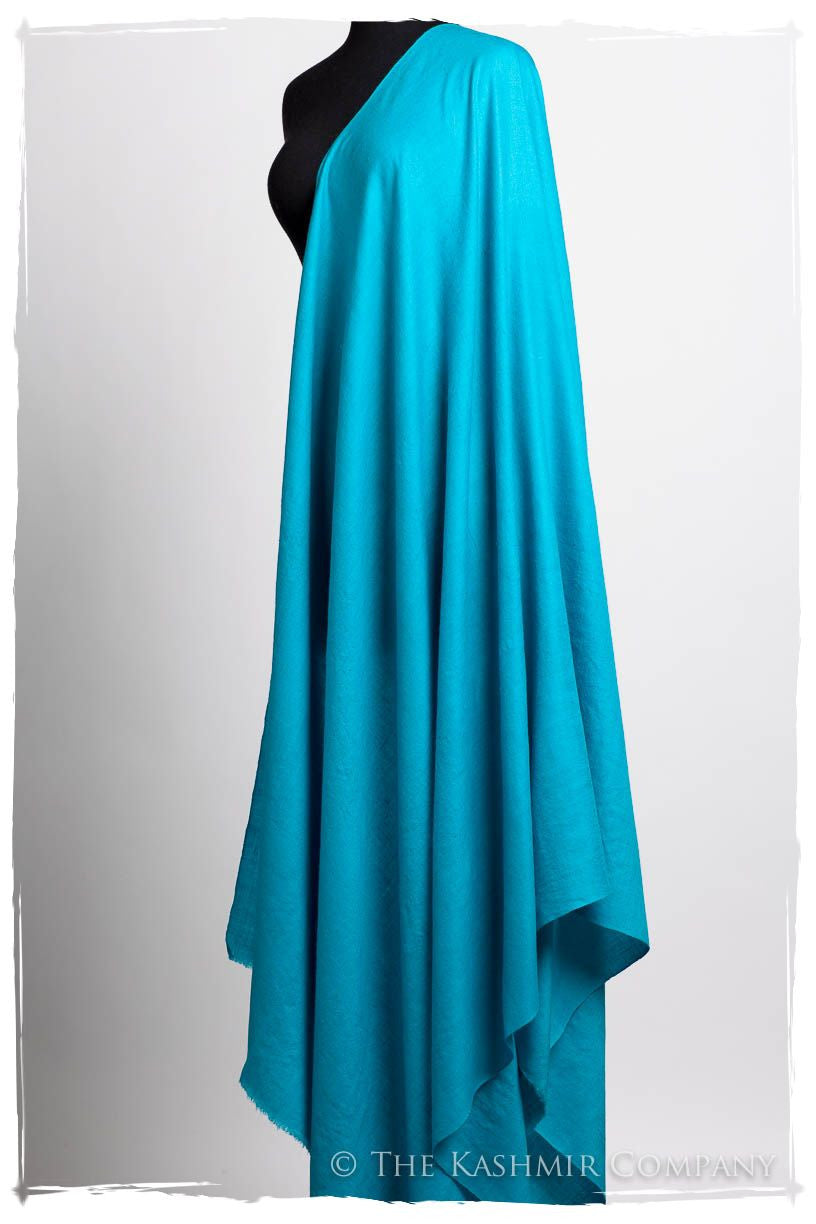 Hawaiian Ocean - Le Luxe Simple - Grand Handloom Pashmina Shawl