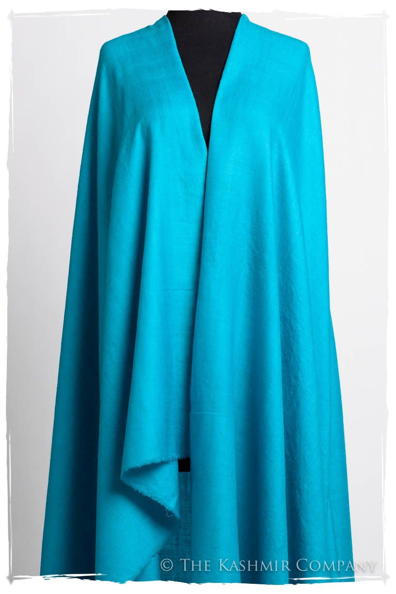 Hawaiian Ocean - Le Luxe Simple - Grand Handloom Pashmina Shawl