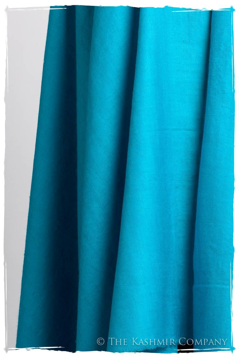 Hawaiian Ocean - Le Luxe Simple - Grand Handloom Pashmina Shawl