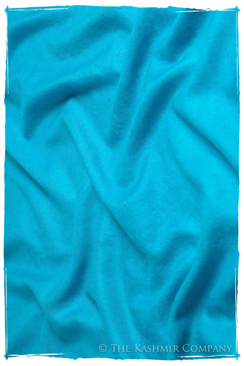 Hawaiian Ocean - Le Luxe Simple - Grand Handloom Pashmina Shawl