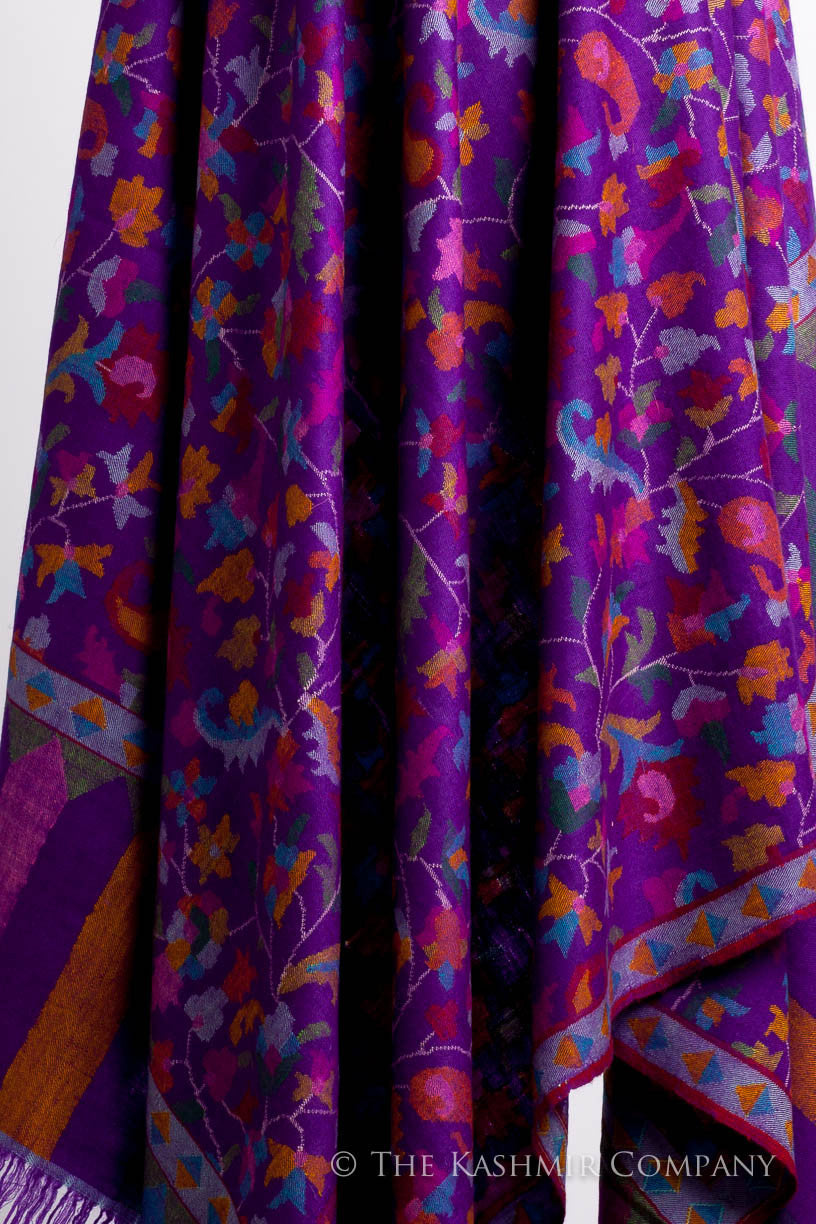 Stained Glass - Kani Grand Handloom Pashmina Shawl