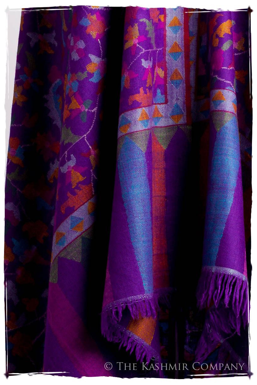 Stained Glass - Kani Grand Handloom Pashmina Shawl