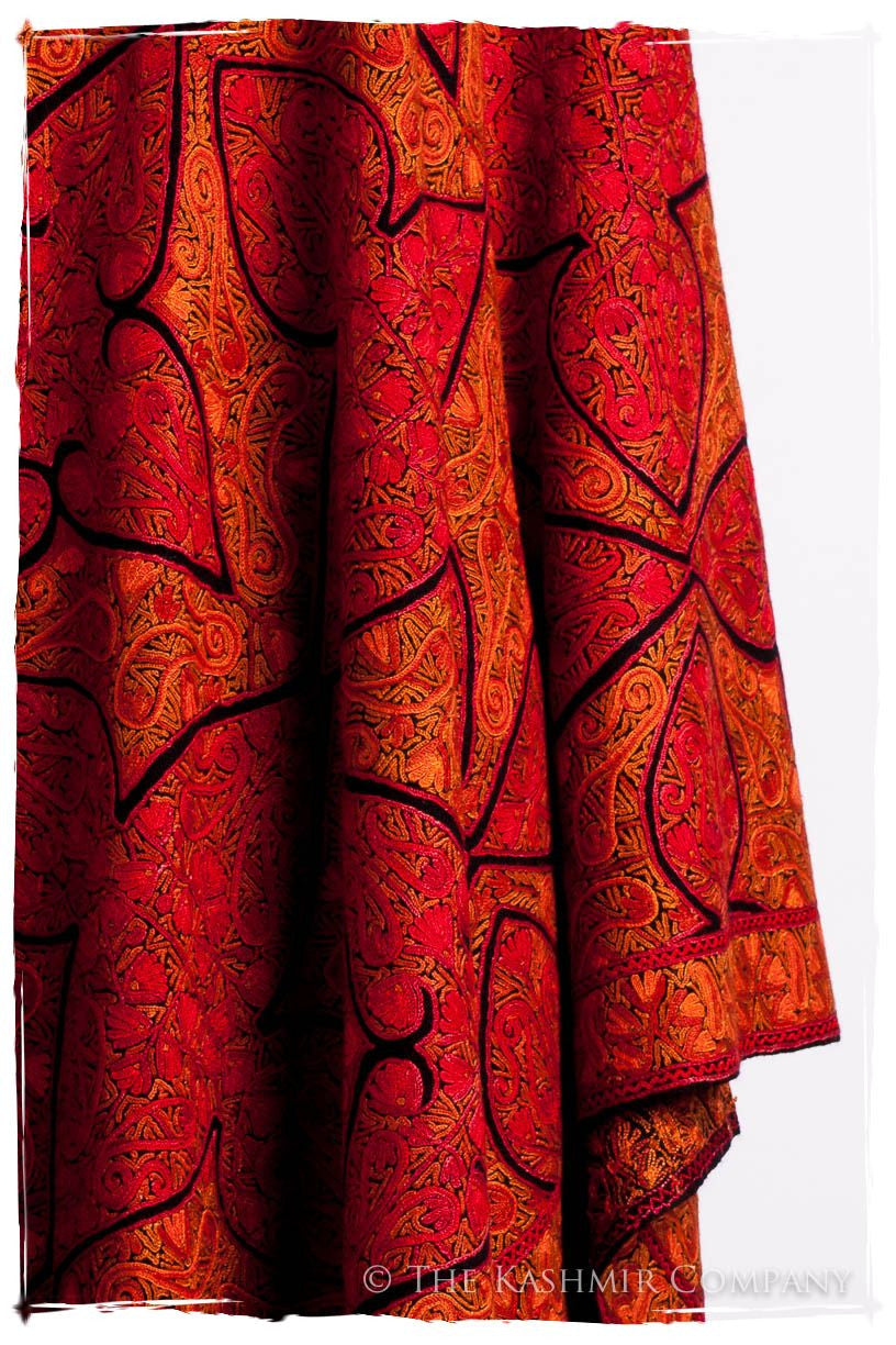 Trésor au Palais Mughal Paisley Antiquaires Shawl