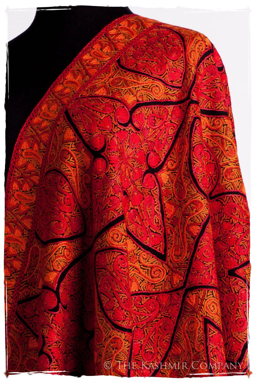Trésor au Palais Mughal Paisley Antiquaires Shawl