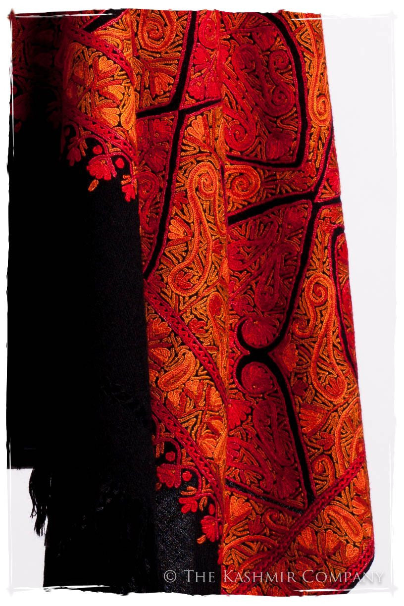 Trésor au Palais Mughal Paisley Antiquaires Shawl