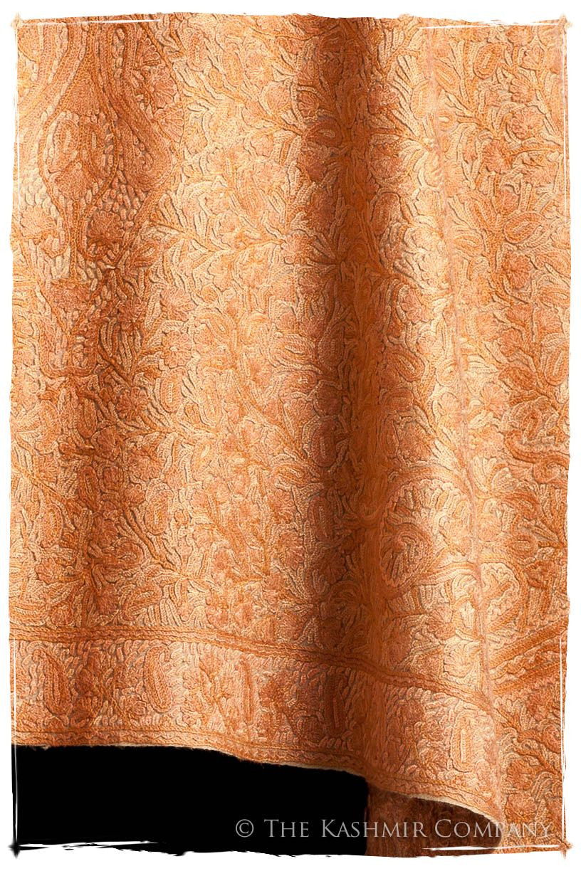 Champagne Crème Toscane Paisley Antiquaires Shawl