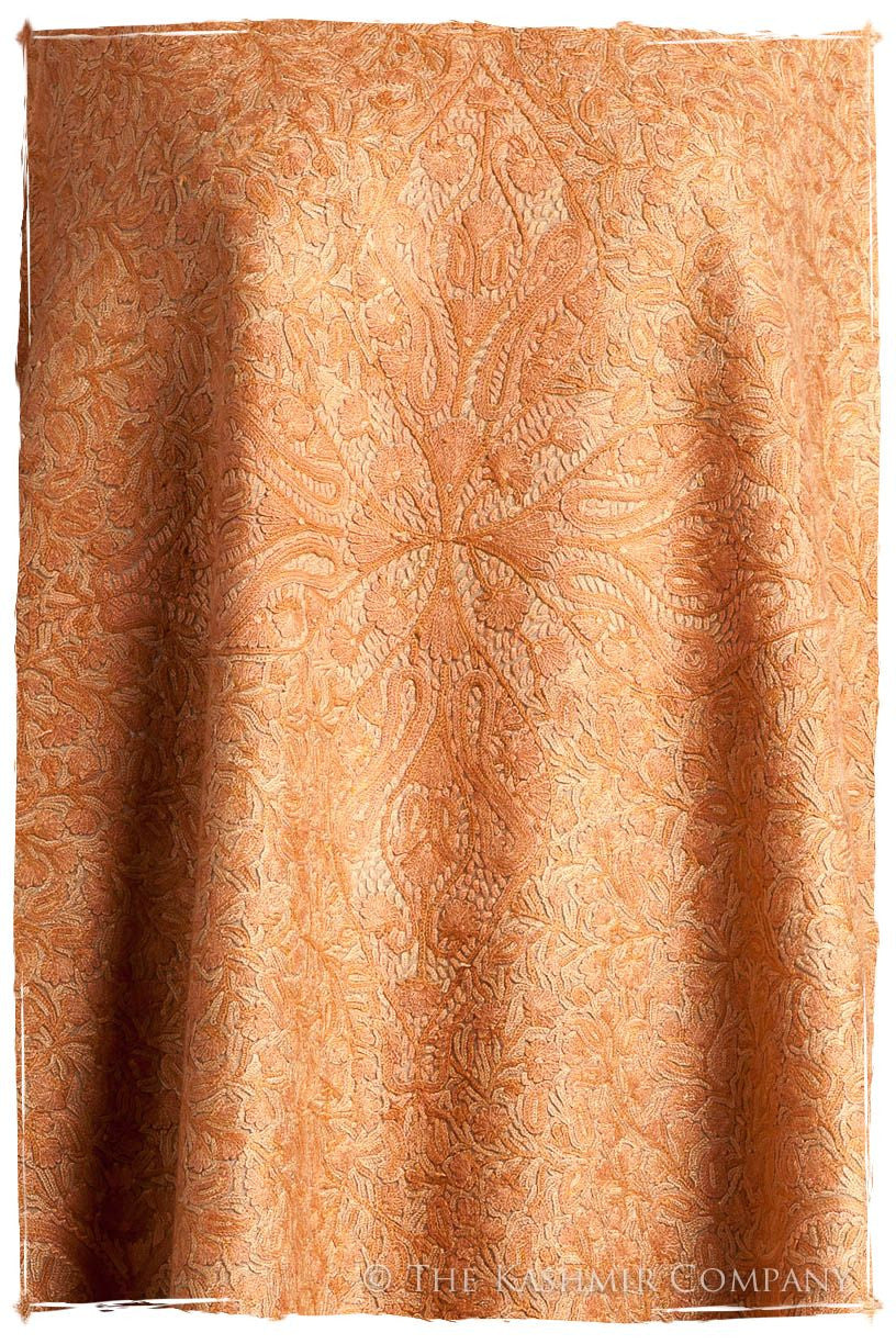 Champagne Crème Toscane Paisley Antiquaires Shawl