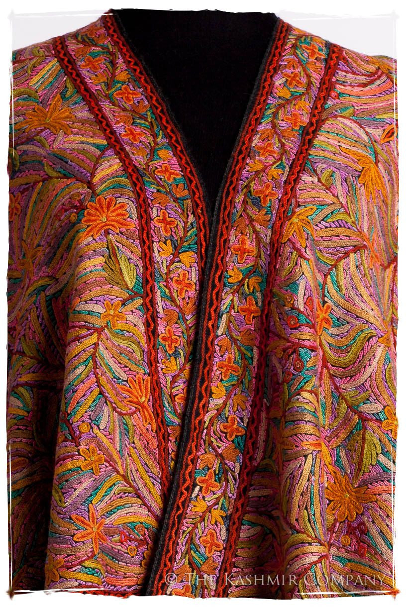 Jardins Pastel du Ciel Antiquaires Shawl