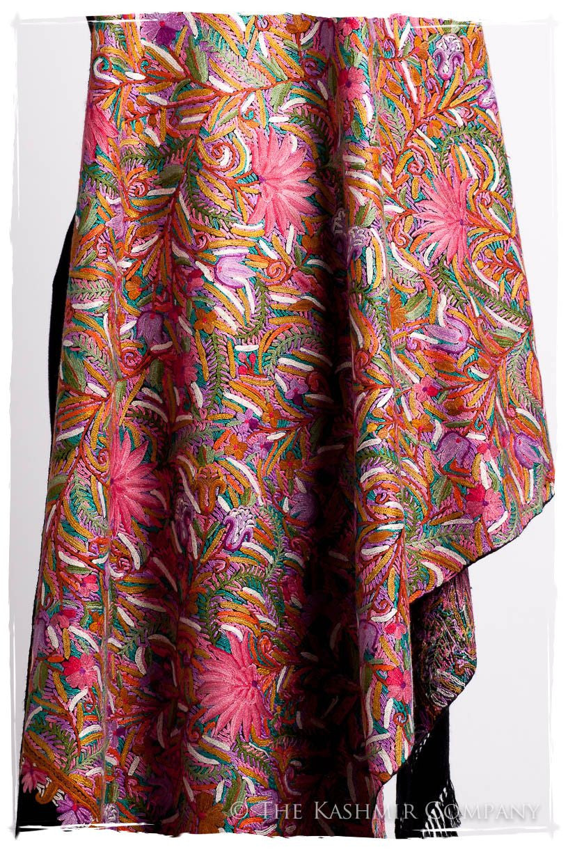 Le Rose et le Lilas Jardin Antiquaires Shawl