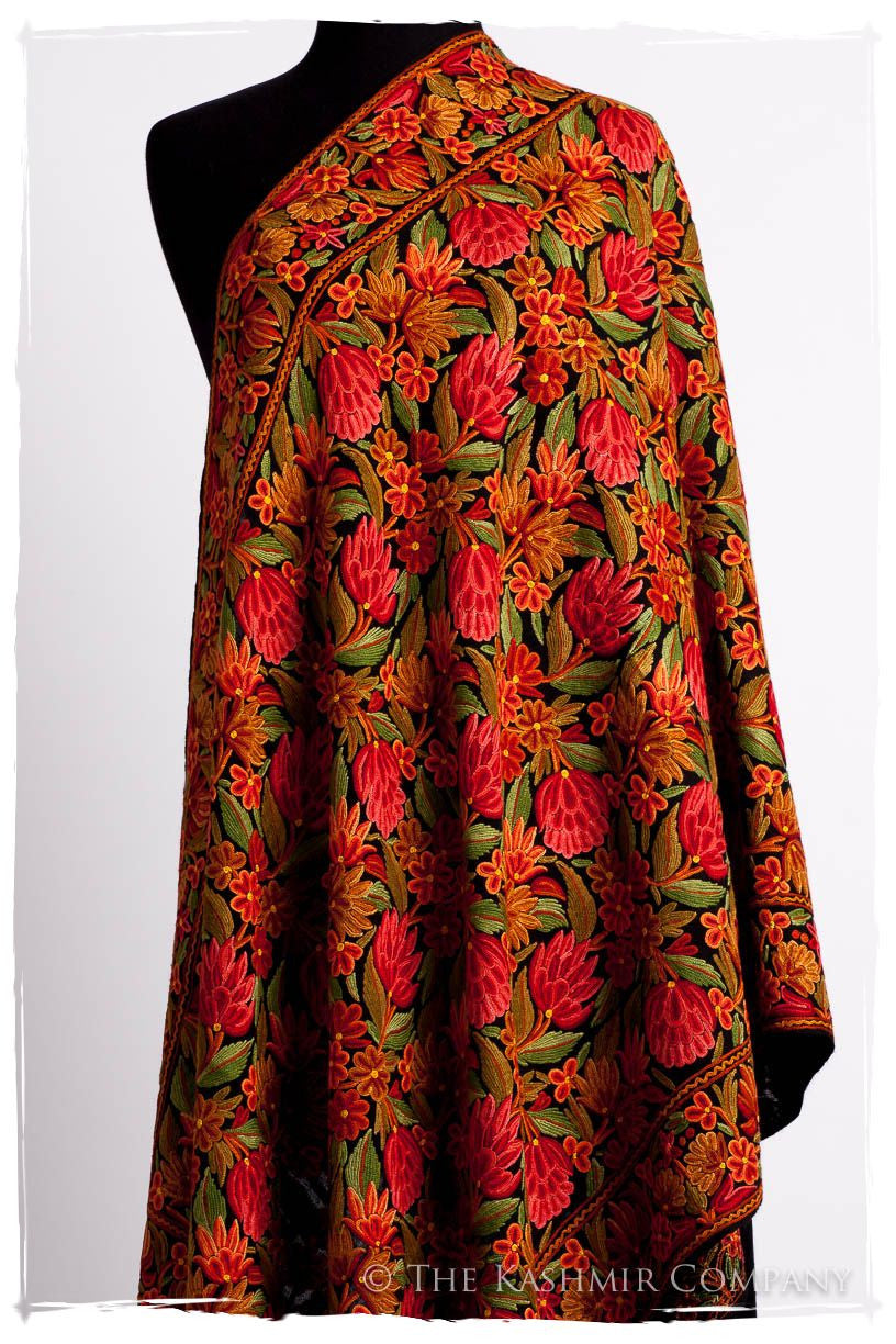 Lotus de l'été Indien Antiquaires Shawl
