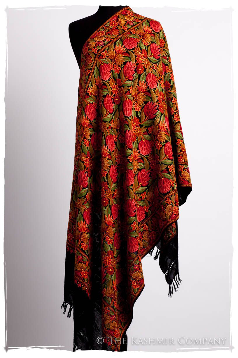 Lotus de l'été Indien Antiquaires Shawl