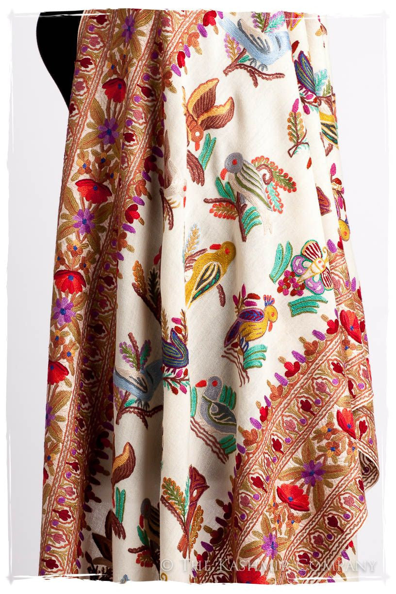 Oiseaux de Paris Antiquaires Shawl