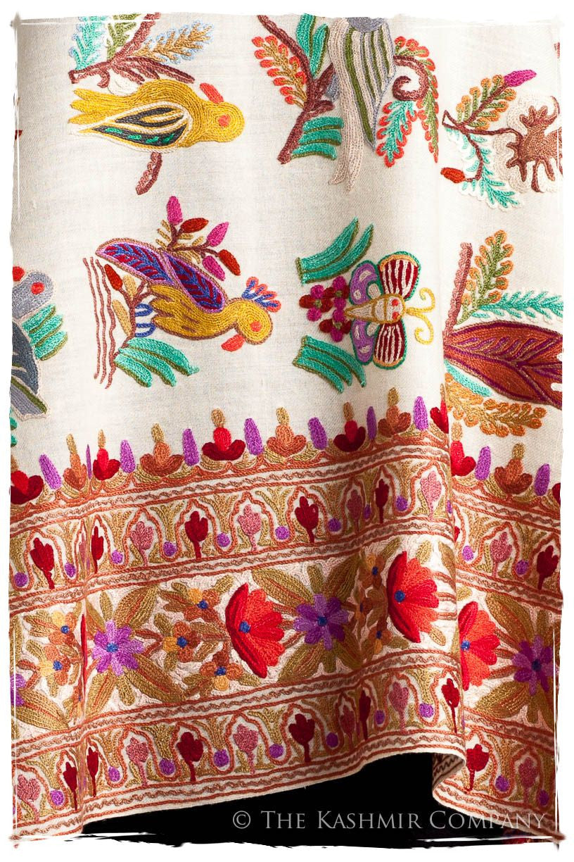 Oiseaux de Paris Antiquaires Shawl