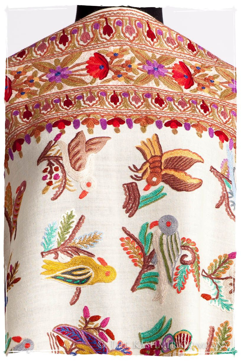 Oiseaux de Paris Antiquaires Shawl