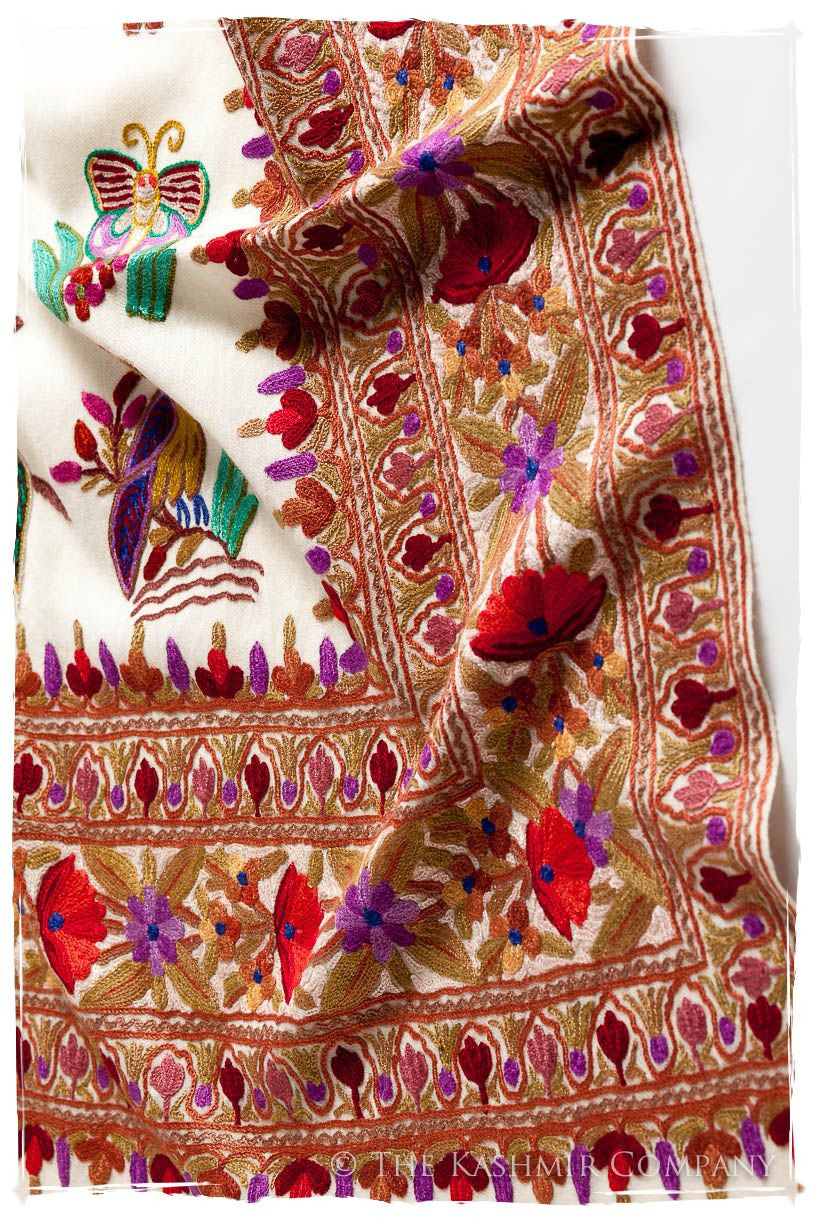Oiseaux de Paris Antiquaires Shawl