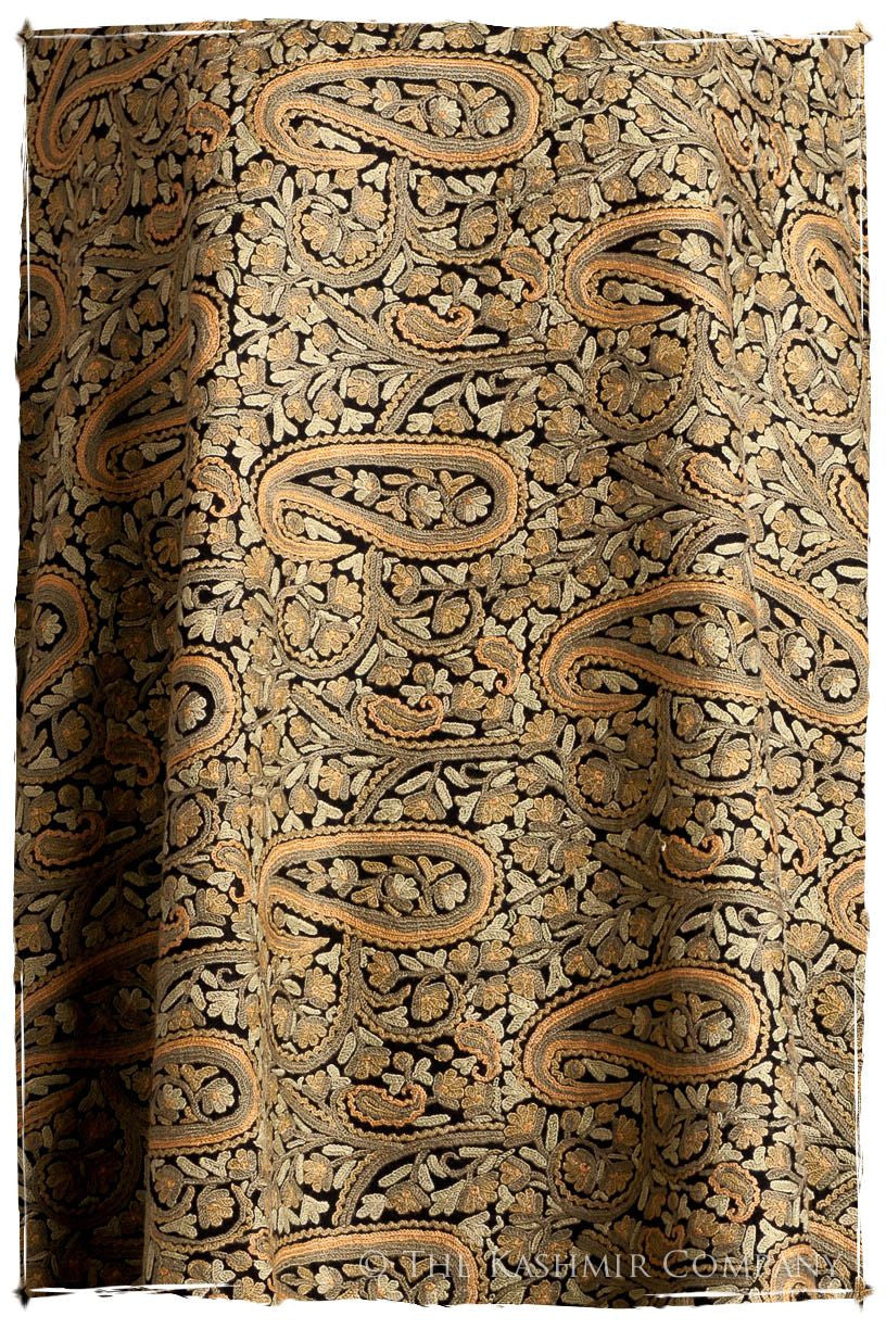 Oasis Moss Paisley Antiquaires Shawl