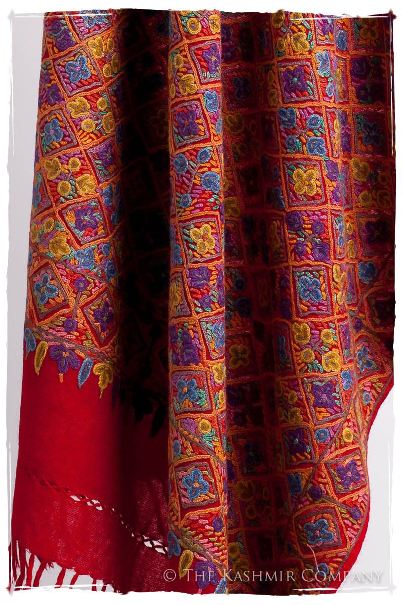 Mosaïque de Joie Antiquaires Shawl