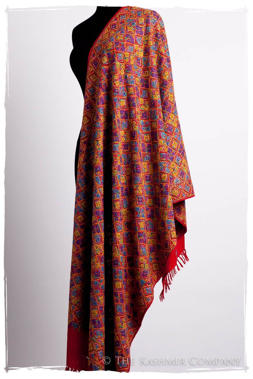 Mosaïque de Joie Antiquaires Shawl