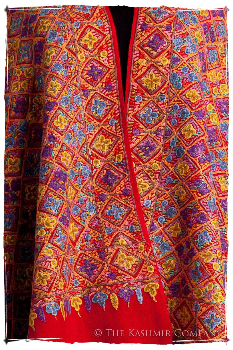 Mosaïque de Joie Antiquaires Shawl