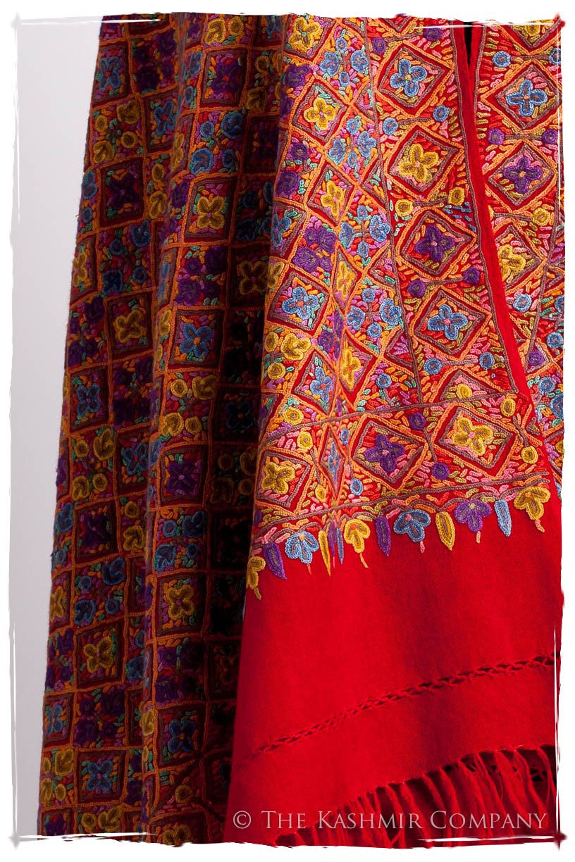 Mosaïque de Joie Antiquaires Shawl