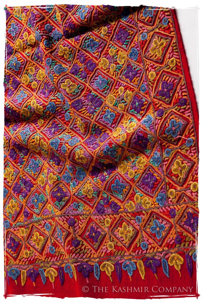 Mosaïque de Joie Antiquaires Shawl