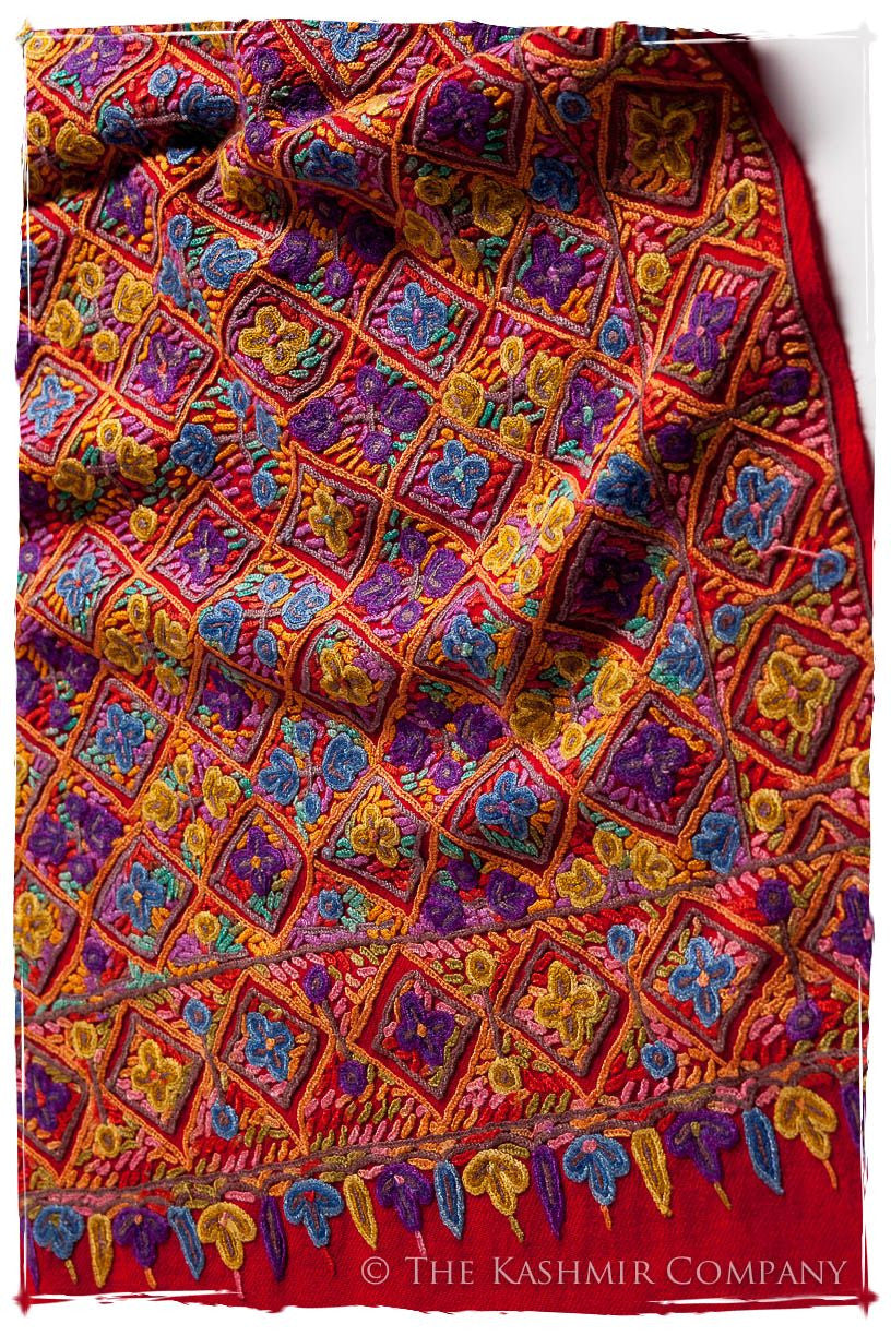 Mosaïque de Joie Antiquaires Shawl