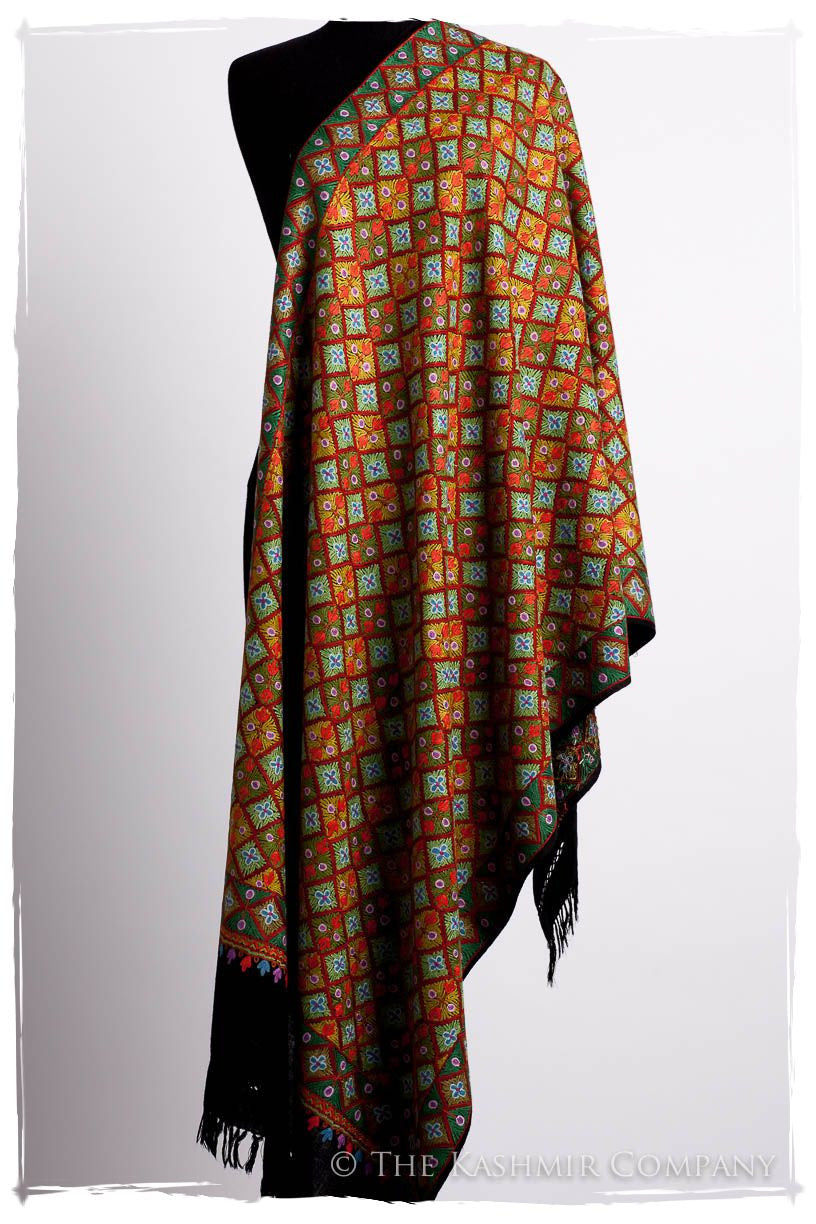 Mosaïque de Bonheur Antiquaires Shawl