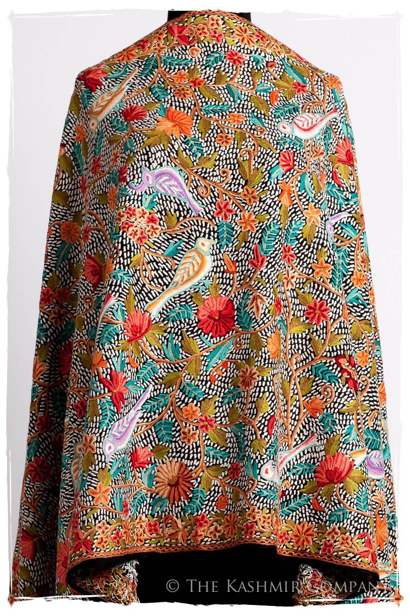 Oiseaux de Montagne Suisses Antiquaires Shawl