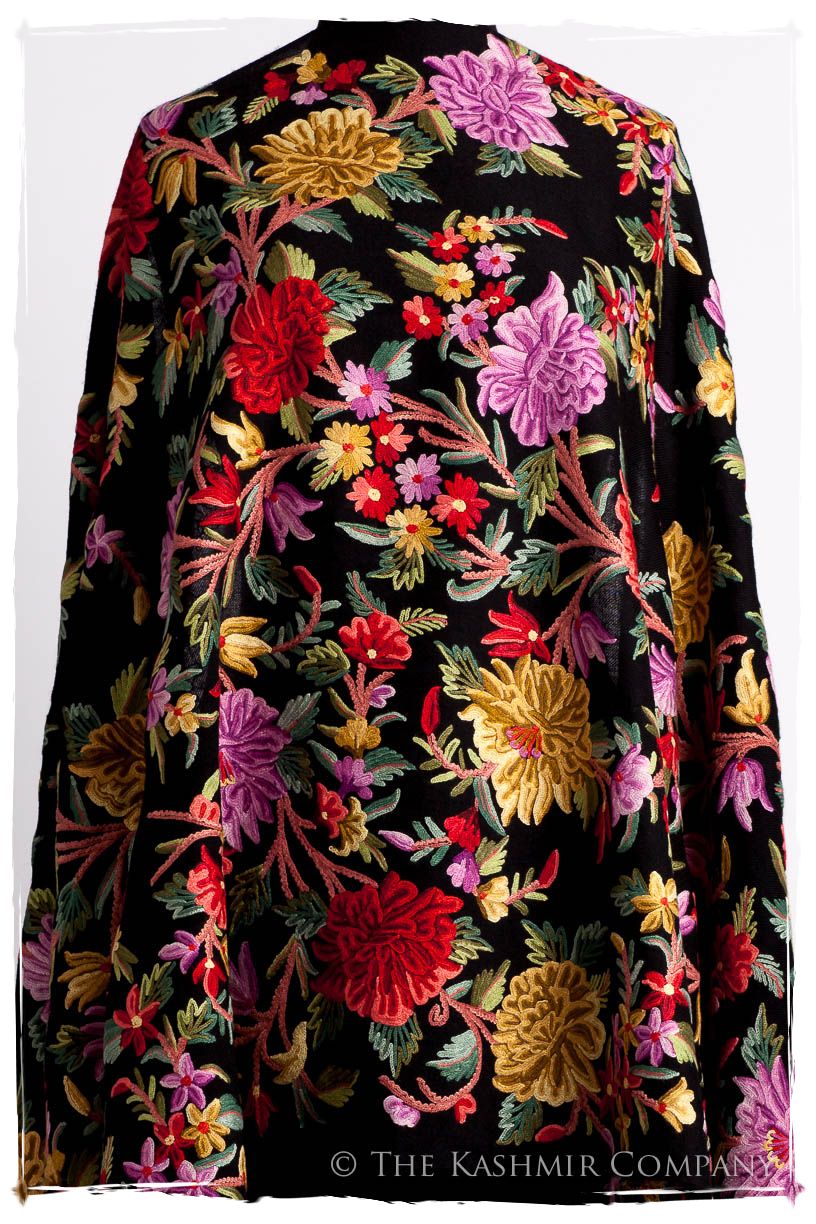 Fleur du Dahlia Miel d'or Renoirs Dream Shawl