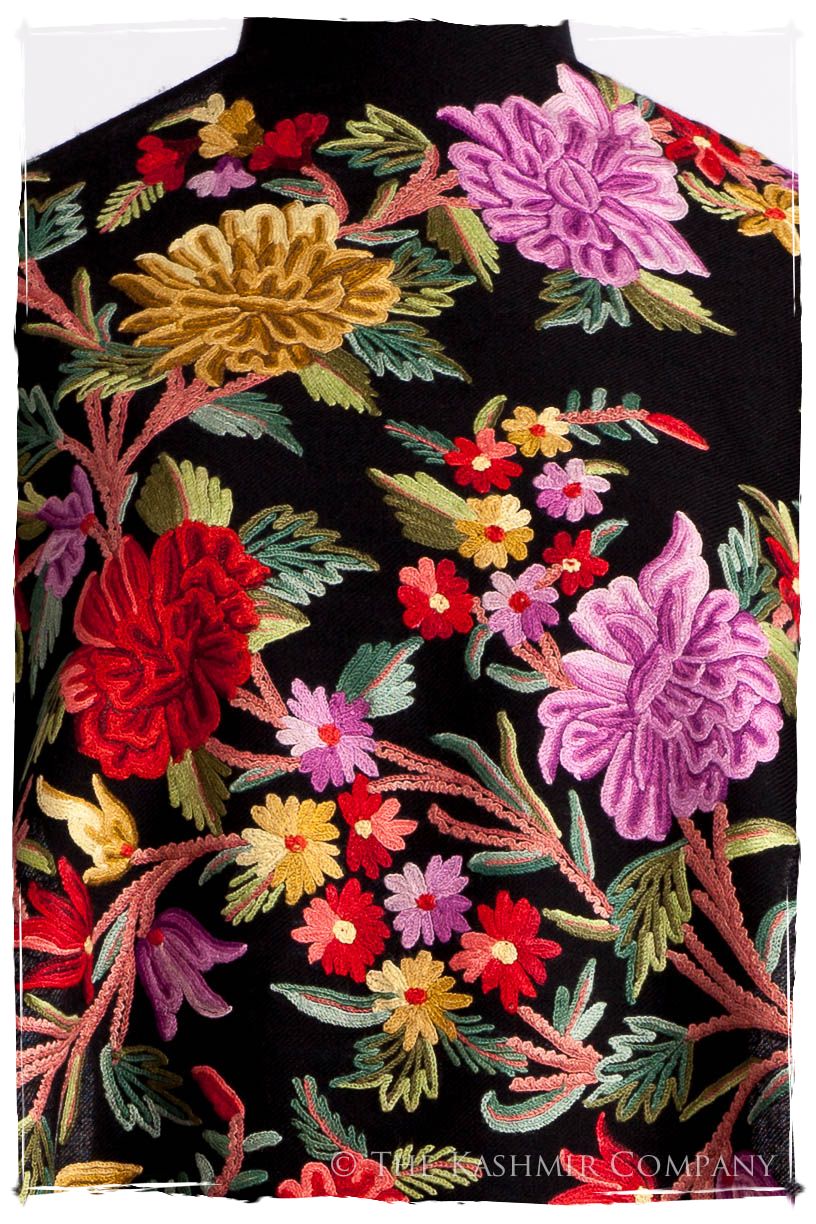 Fleur du Dahlia Miel d'or Renoirs Dream Shawl