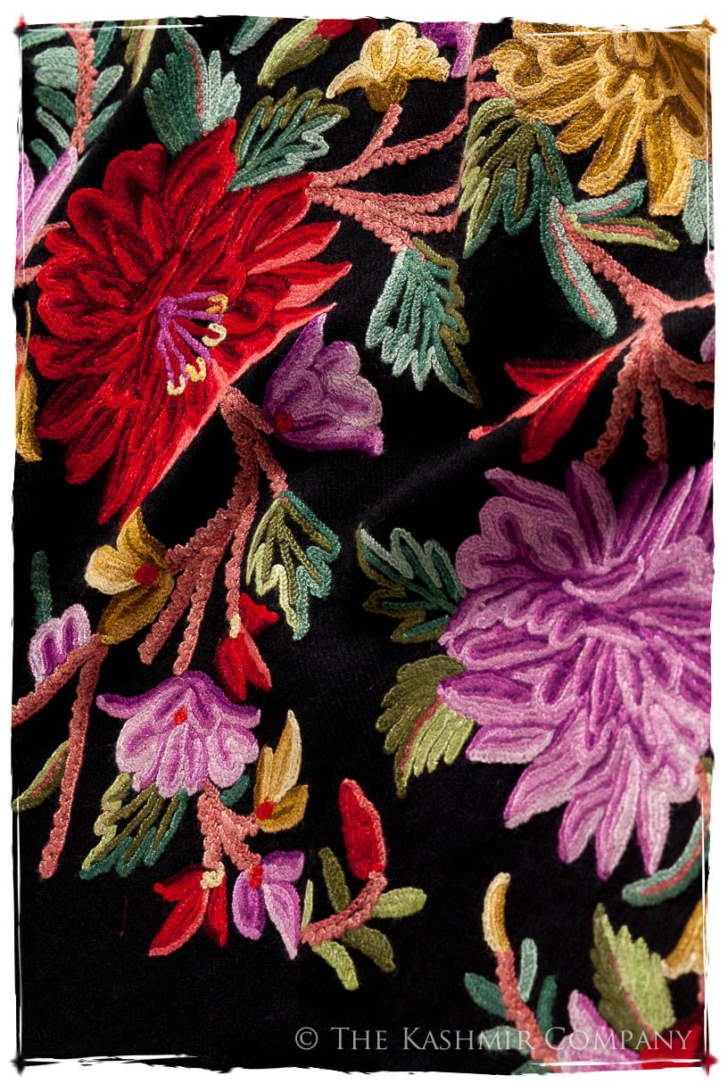 Fleur du Dahlia Miel d'or Renoirs Dream Shawl