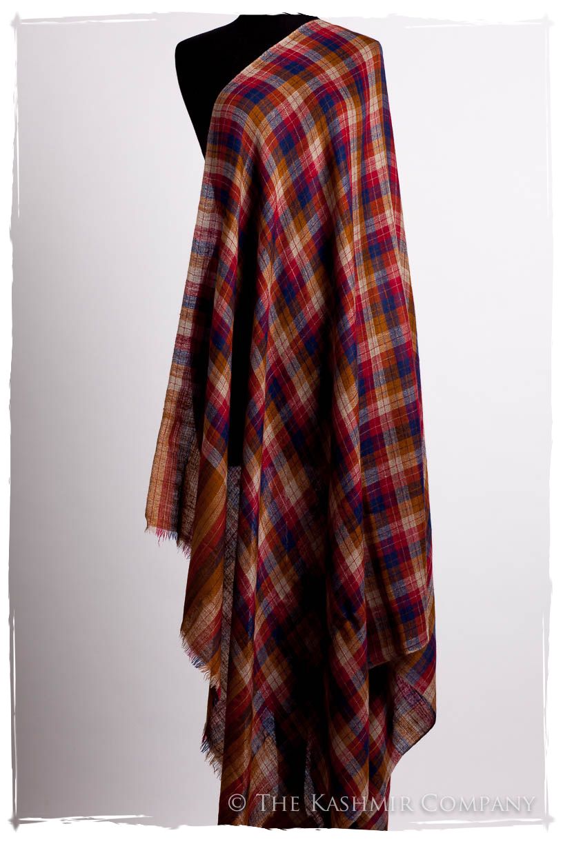 The Barnaby II - Handloom Cashmere Grand Shawl