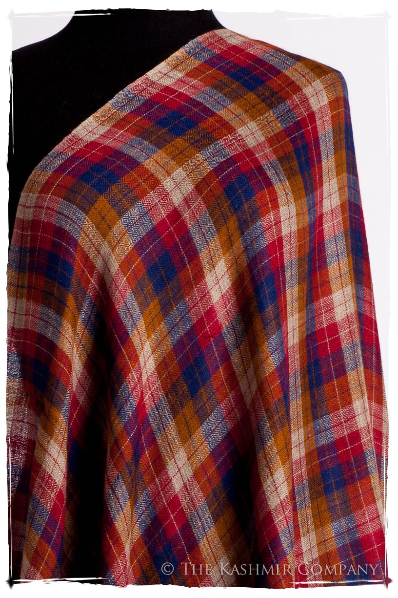 The Barnaby II - Handloom Cashmere Grand Shawl