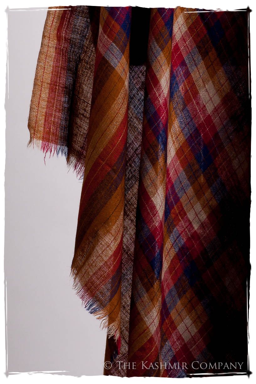 The Barnaby II - Handloom Cashmere Grand Shawl