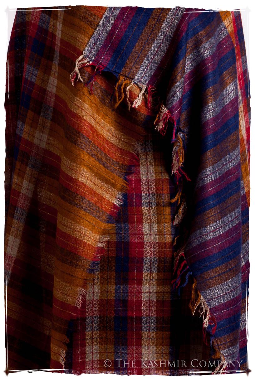 The Barnaby II - Handloom Cashmere Grand Shawl