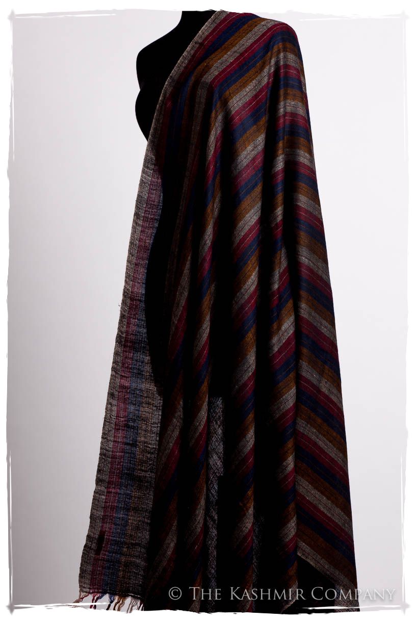 The Barnaby III - Handloom Cashmere Grand Shawl