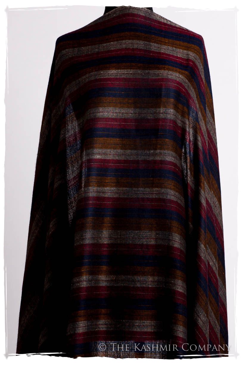 The Barnaby III - Handloom Cashmere Grand Shawl