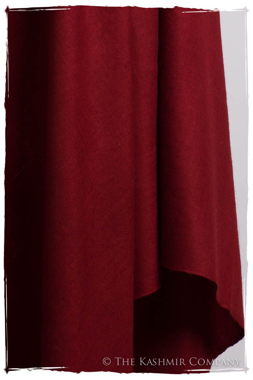 Rio Garnet - Le Luxe Simple - Grand Handloom Pashmina Shawl