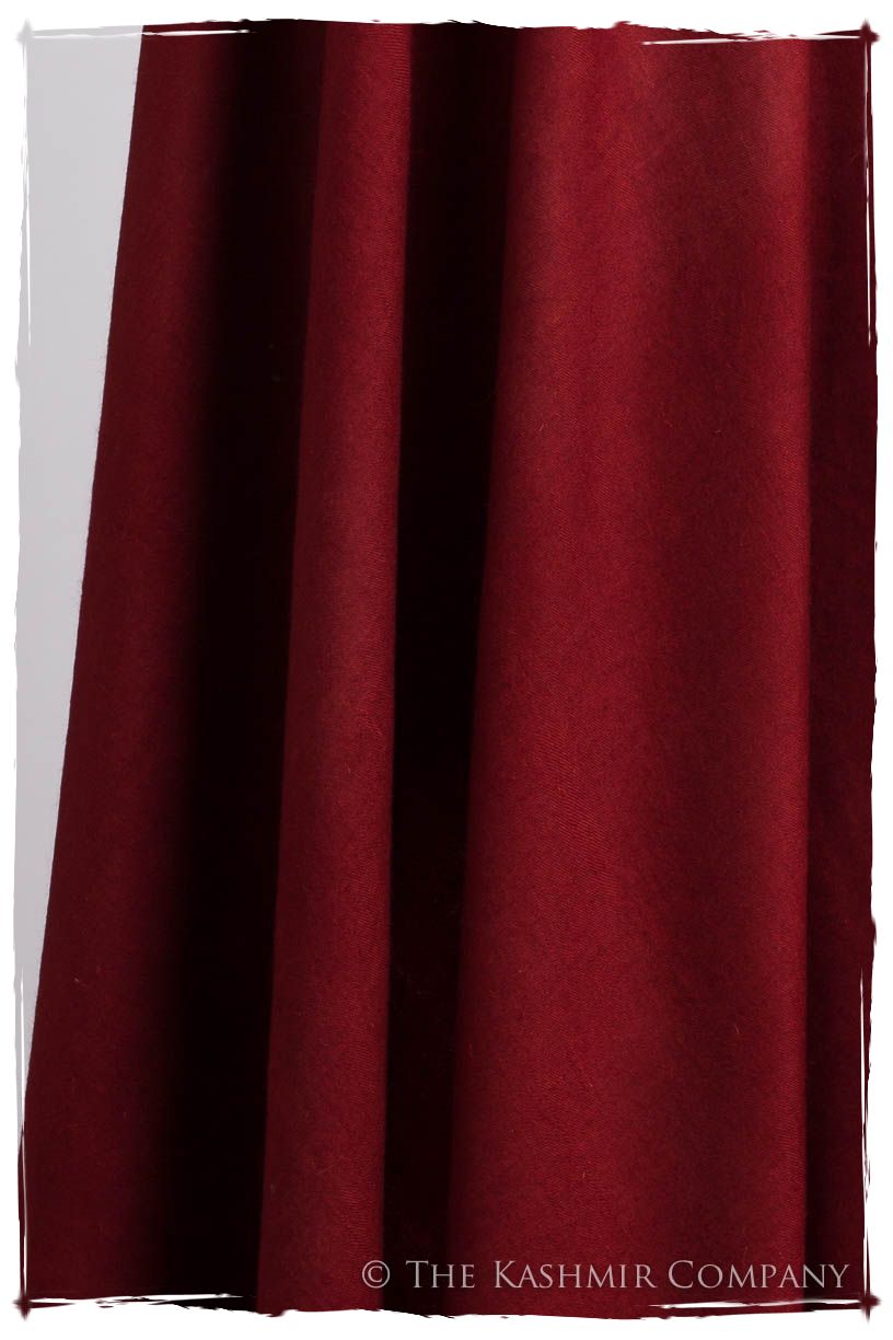 Rio Garnet - Le Luxe Simple - Grand Handloom Pashmina Shawl